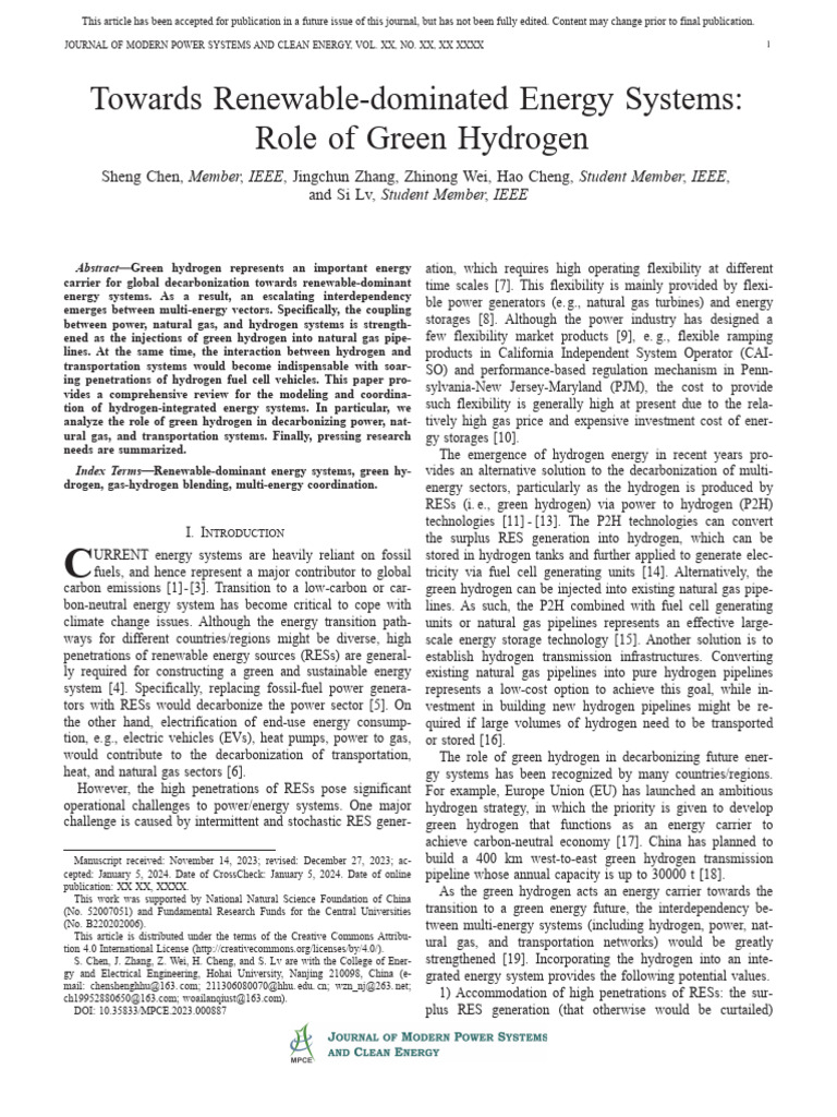 Paper 1 | PDF | Renewable Energy | Natural Gas