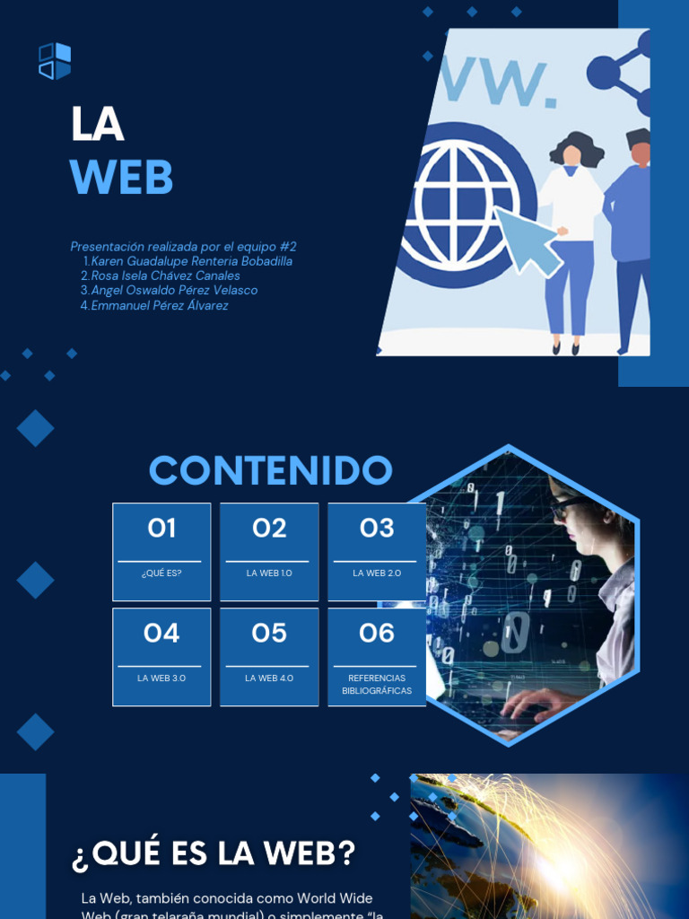 Evolución de la Web: 1.0 a 4.0 | PDF | Red mundial | Internet y web