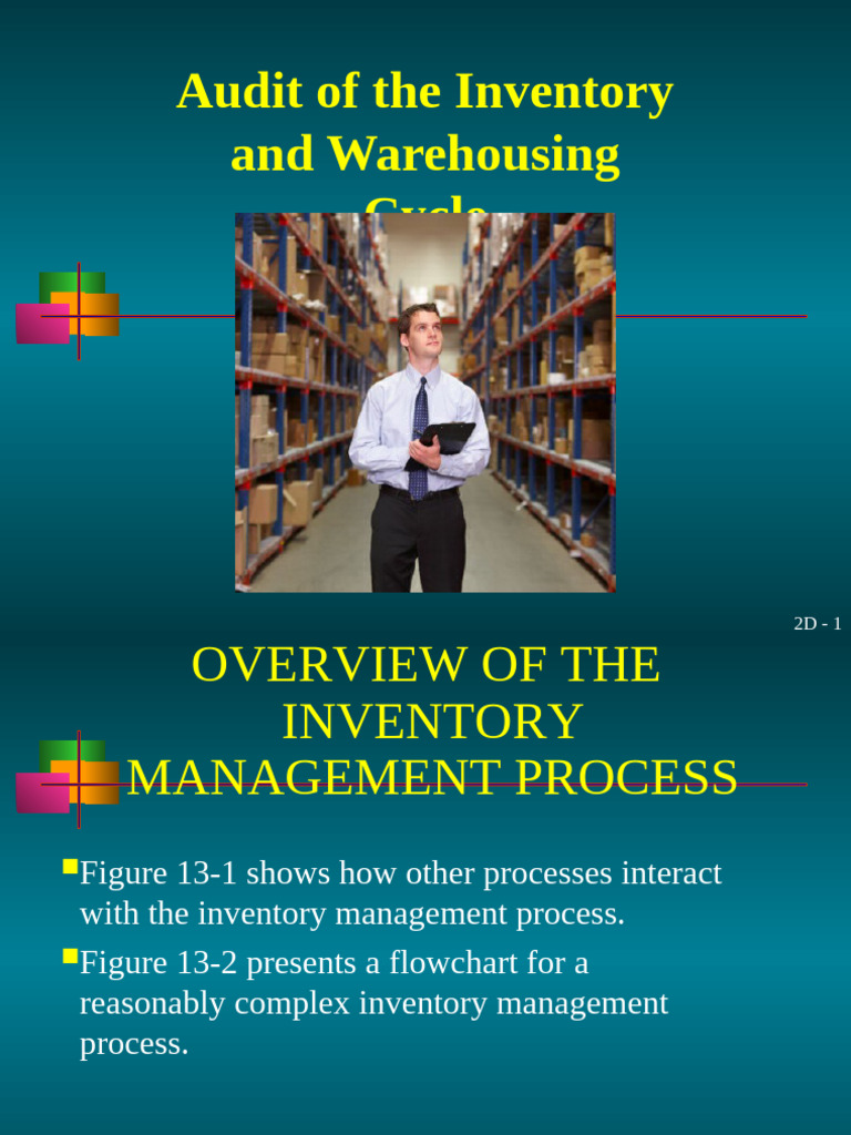 Inventory Management Audit Process | PDF | Inventory | Cost Of Goods Sold