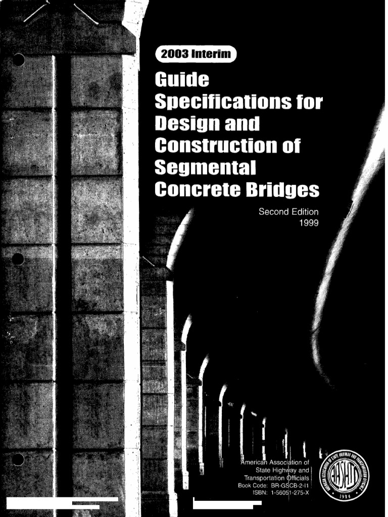 2003 Revisions to Segmental Concrete Bridge Guide | PDF | Prestressed ...