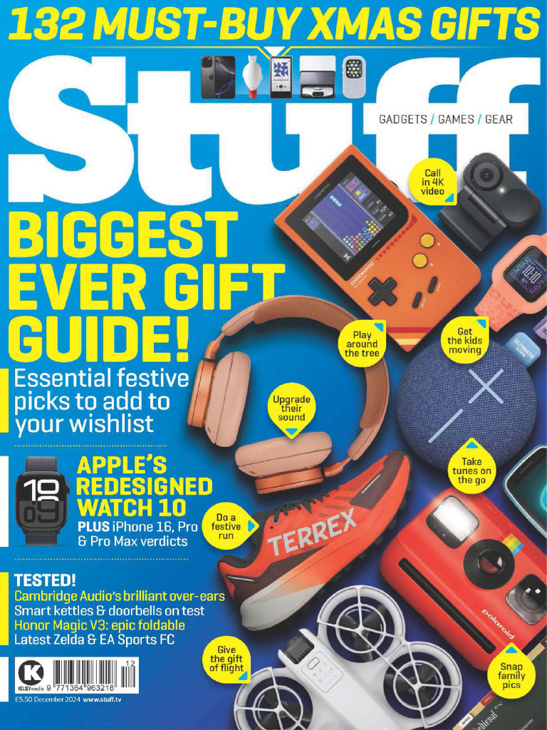 Stuff - December 2024 UK | PDF | Tablet Computer