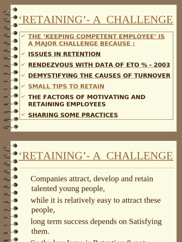 Employee Retention Strategies and Insights | PDF | Employee Retention ...
