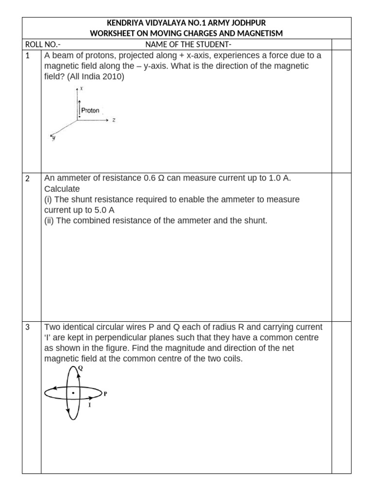 Magnetic Fields from Current-Carrying Loops | PDF