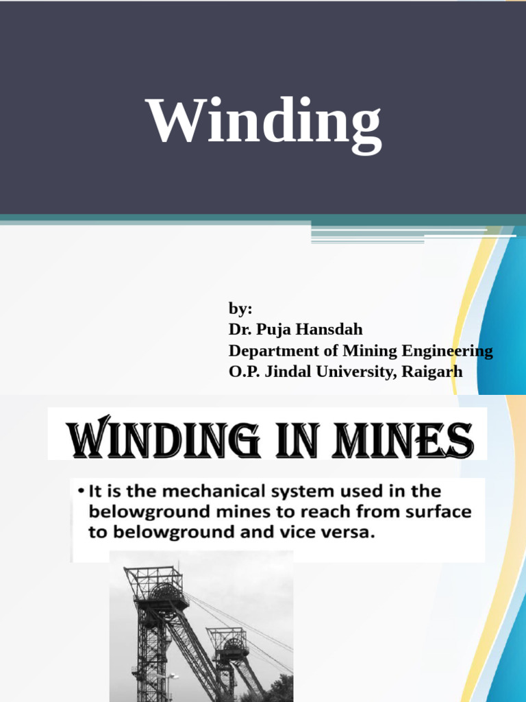 Mine Winding Systems and Headgear Design | PDF | Belt (Mechanical) | Rope