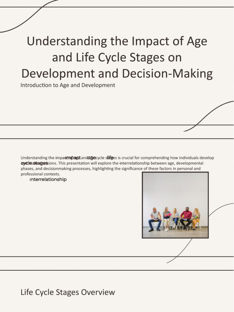 Slidesgo Understanding The Impact of Age and Life Cycle Stages On ...