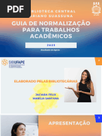 Normas ABNT 2025 para Trabalhos Acadêmicos | PDF | Citação | Abstract ...