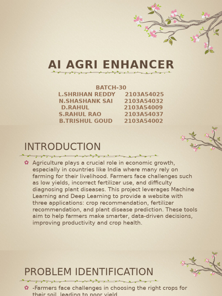 Crop Recommendation Web Tool for Farmers | PDF | Agriculture | Deep ...