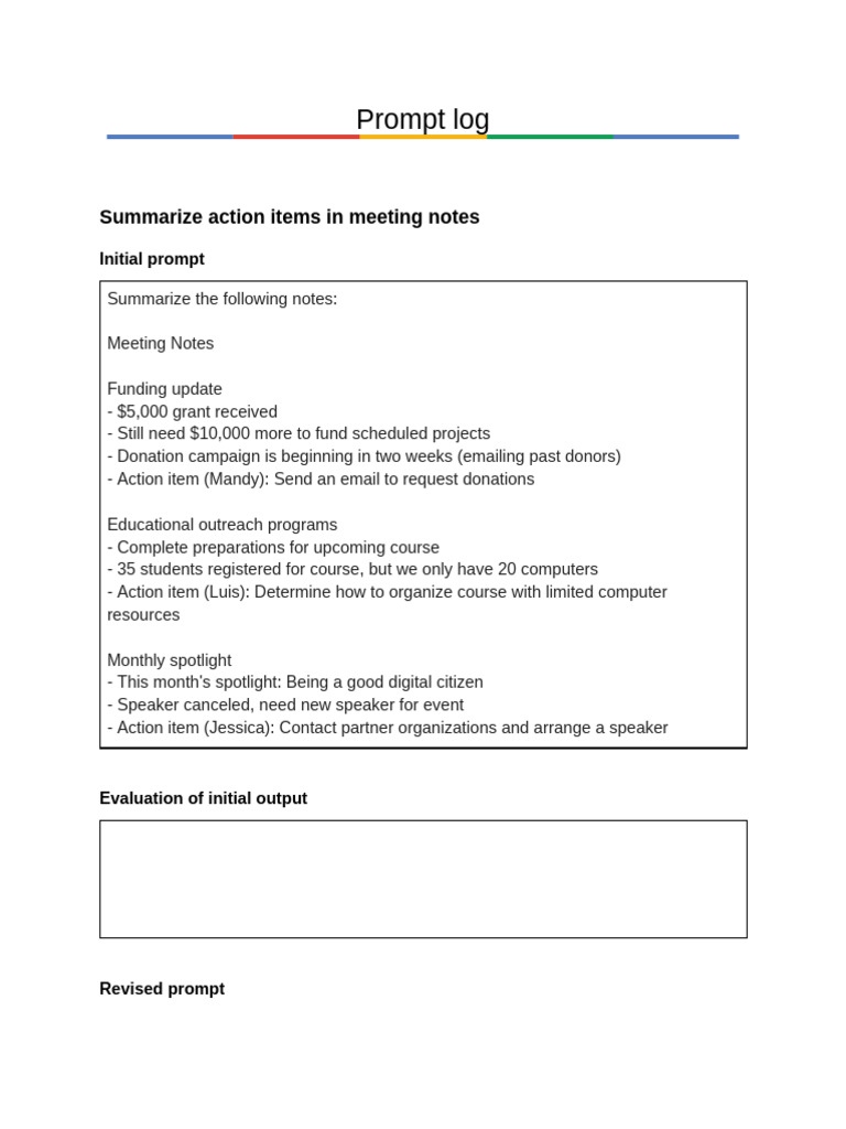 XCxDzcAkS8iRGSZLn4HfUA Prompt-Log | PDF | Career & Growth | Business