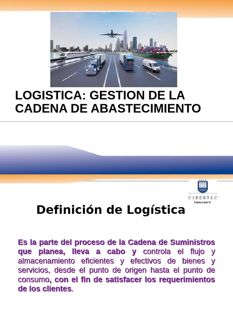 Gestión de La Cadena de Logistica | PDF | Logística | Cadena de suministro