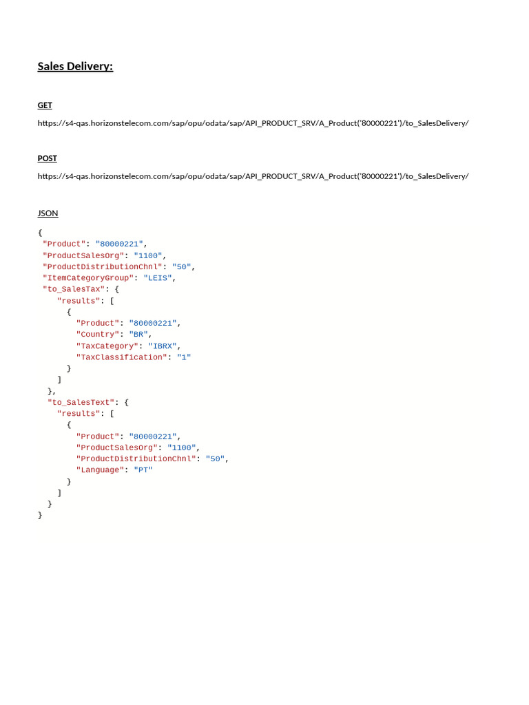 API Sales and Product | PDF