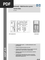 Delomatic - Multi-Function System System Data: DEIF Generator Unit Control Panel