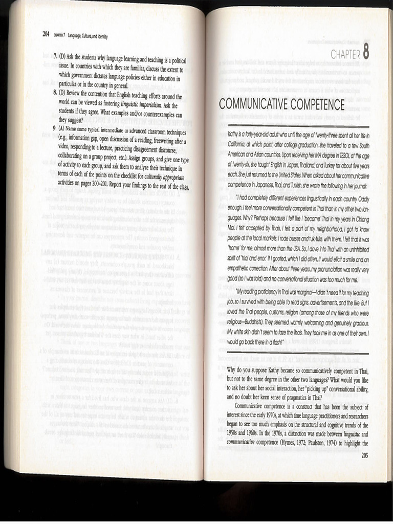 Language Learning and Communicative Competence | PDF | Linguistics ...