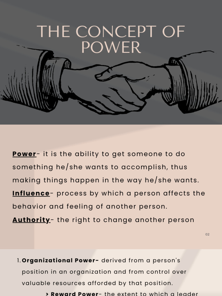 The Concept of Power PDF Power (Social And Political) Social