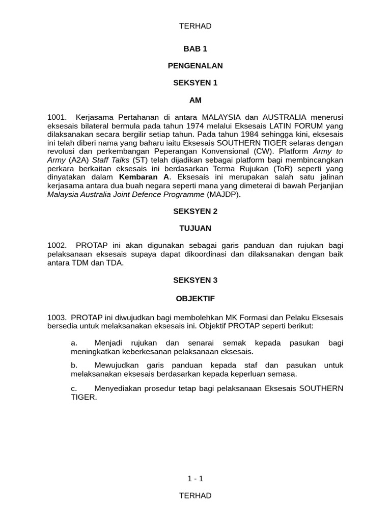 5.3.1 Keseluruhan Protap Est | PDF