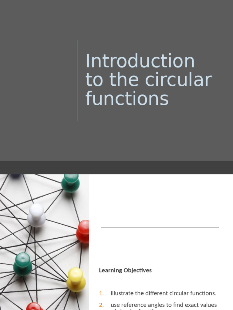 Understanding Circular Functions in Trigonometry | PDF