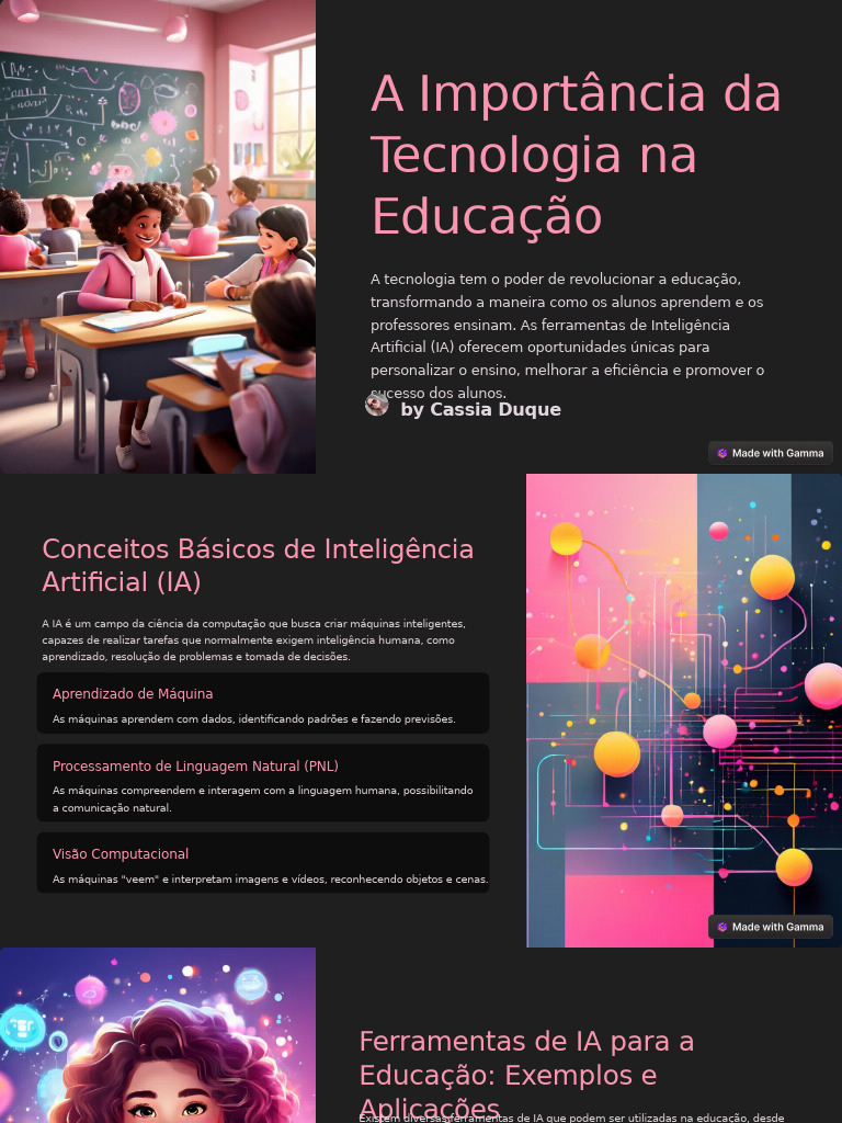 IA: Transformando a Educação | PDF | Inteligência artificial ...
