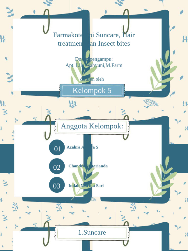 Terapi Suncare, Perawatan Rambut, Gigitan Serangga | PDF | Kesehatan ...