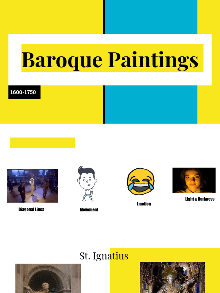 Baroque Paintings Pdf Baroque The Arts