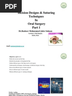 Download Incision Designs  Suturing Technique in Oral Surgery-part-1 by Abeer Talal AL-hamarneh SN79667884 doc pdf