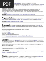 Texte Argumentatif