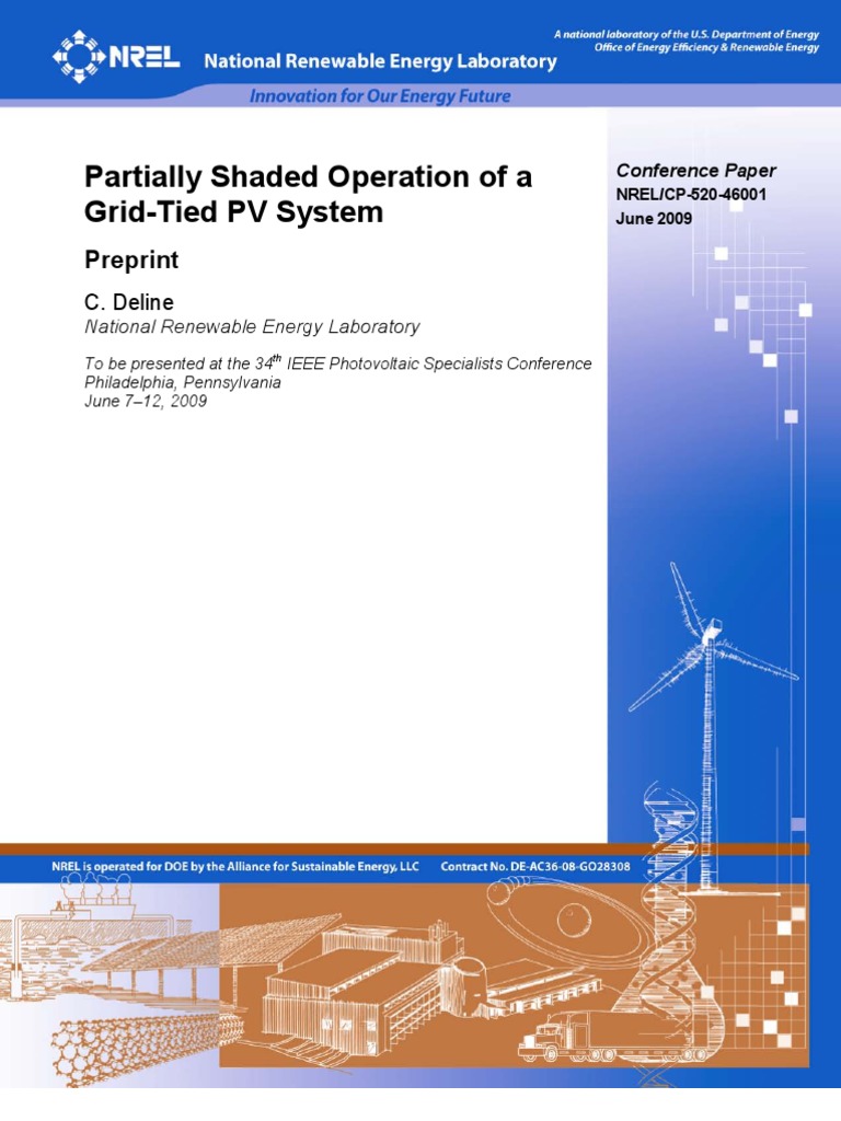 Impact of Partial Shading on PV Systems | PDF | Photovoltaics ...