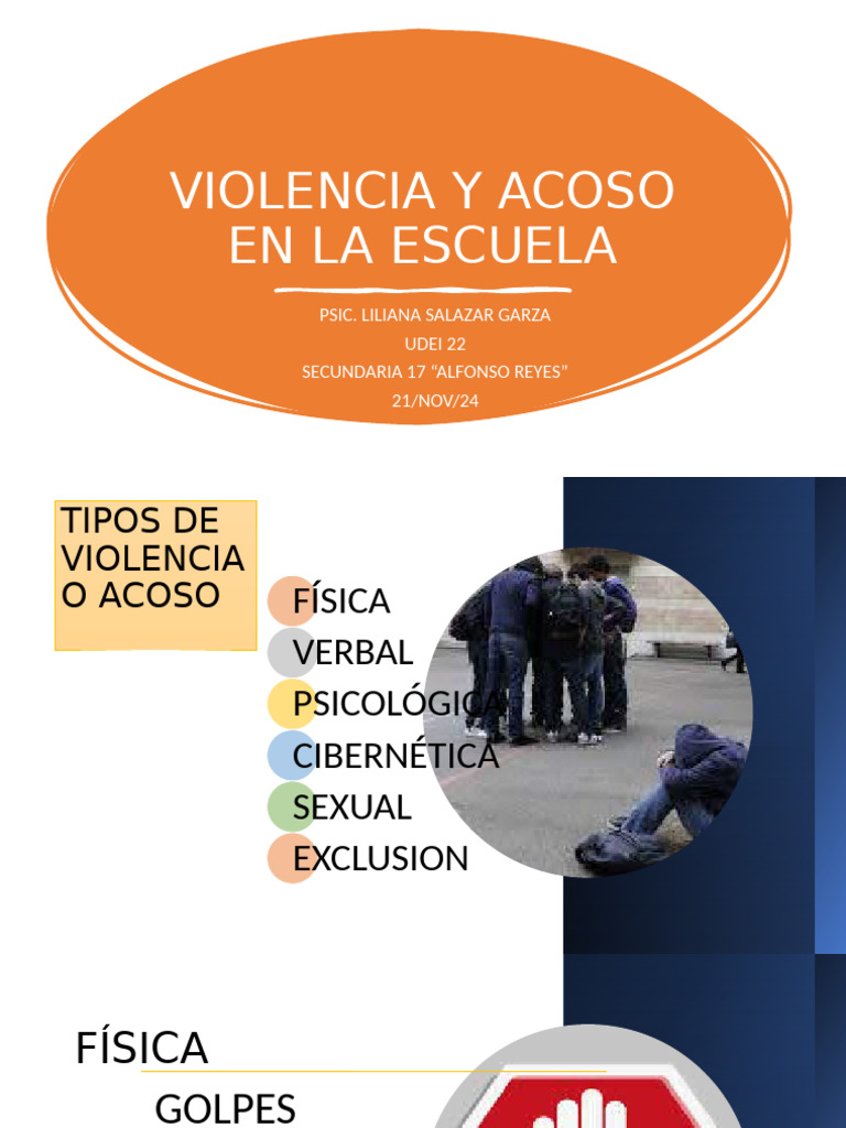 Violencia y Acoso Escolar | PDF