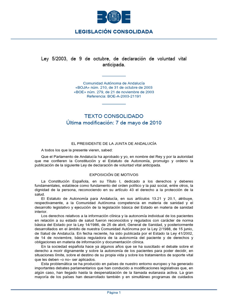 BOE A 2003 21191 Consolidado | PDF