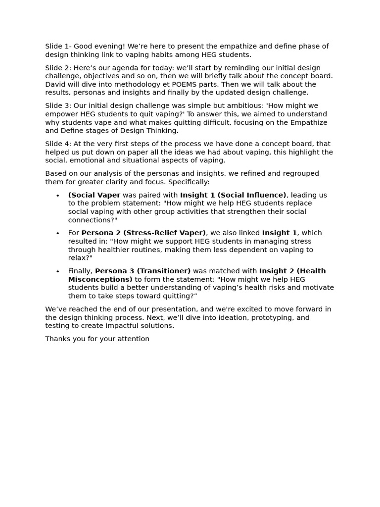 Speech Vaping | PDF