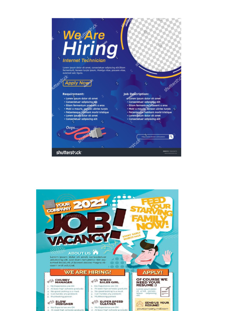 Job Vacancy | PDF