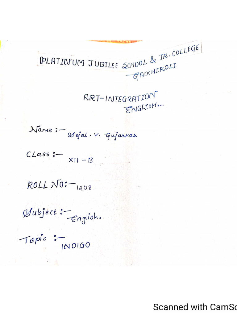 12th English Art Integration | PDF