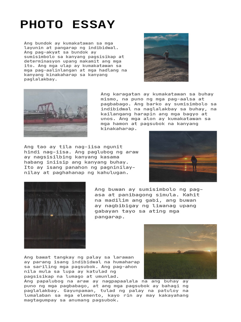 Photo Essay | PDF