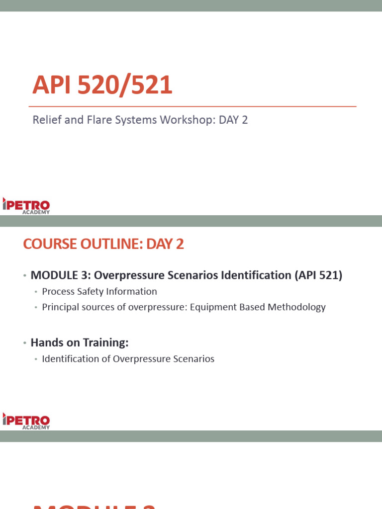 Overpressure Scenarios in API 520/521 | PDF | Valve | Pump