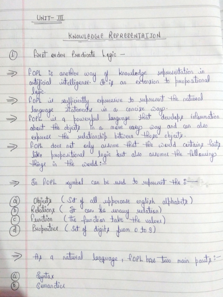 Unit-3 (Notes AI) | PDF
