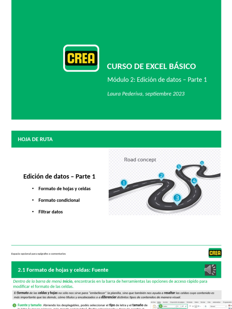 Edición de Datos en Excel: Formatos y Filtros | PDF | Microsoft Excel ...