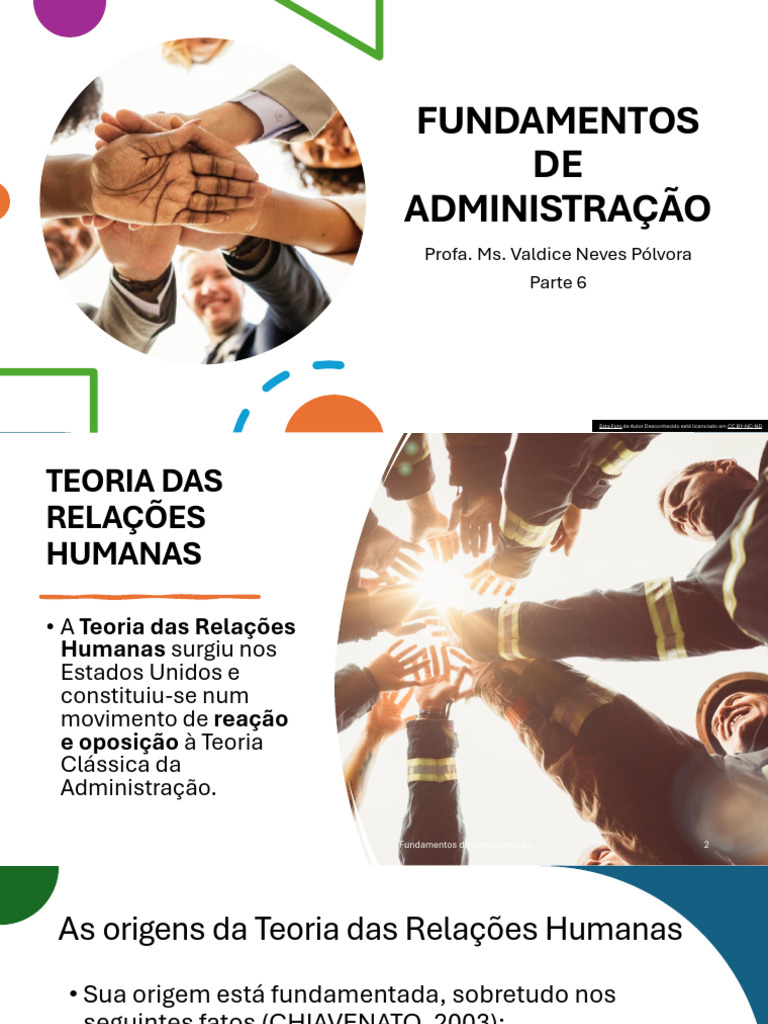 Teoria das Relações Humanas na Administração | PDF | Sociologia ...