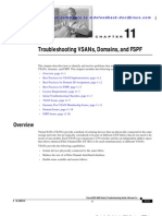 Troubleshooting Vsans, Domains, and FSPF: Cisco Mds 9000 Family Troubleshooting Guide, Release 3.X Ol-9285-04