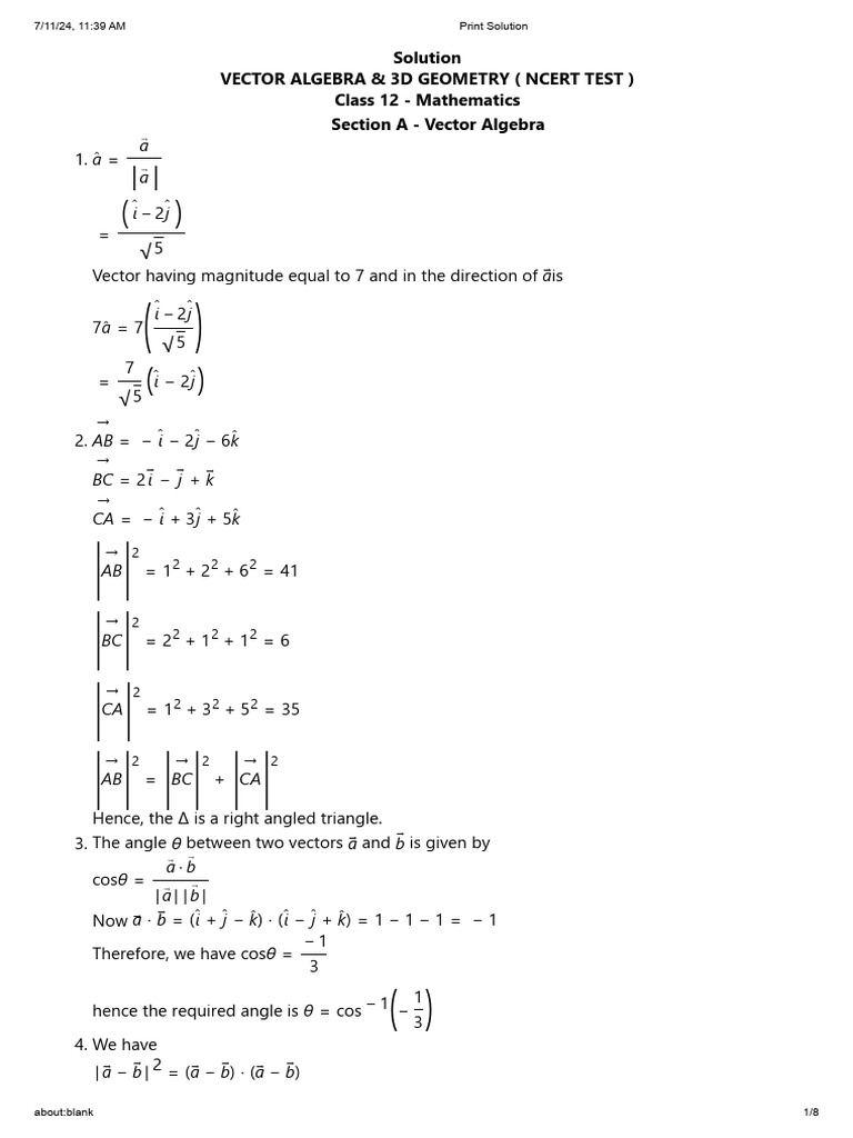 Sum of λ Values in Vector Geometry | PDF | Classical Geometry | Geometry
