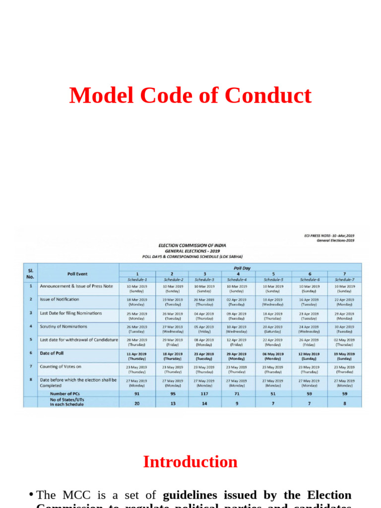 Model Code of Conduct | PDF | Justice | Crime & Violence