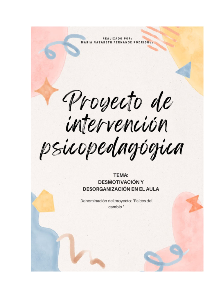 Proyecto "Raíces del Cambio" en Aula 4° | PDF | Aprendizaje | Salón de ...