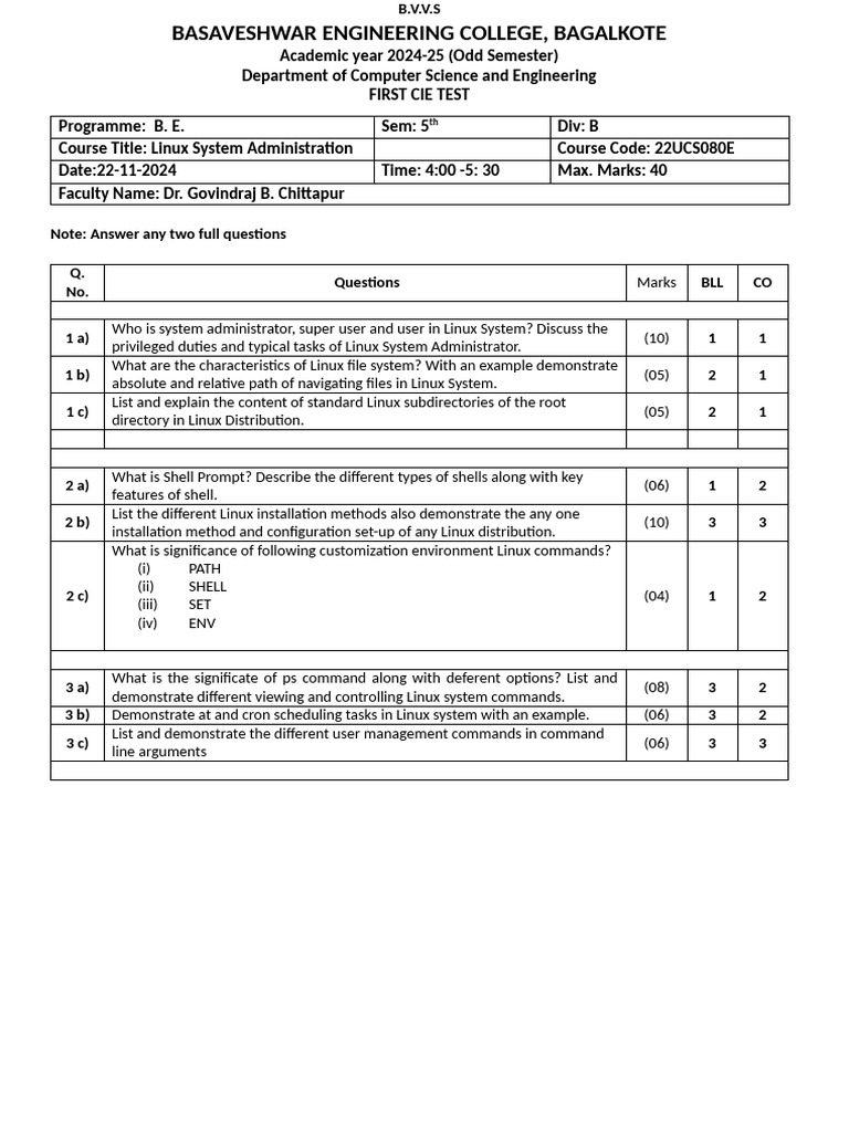 Cyber security1p pdf linux directory computing 