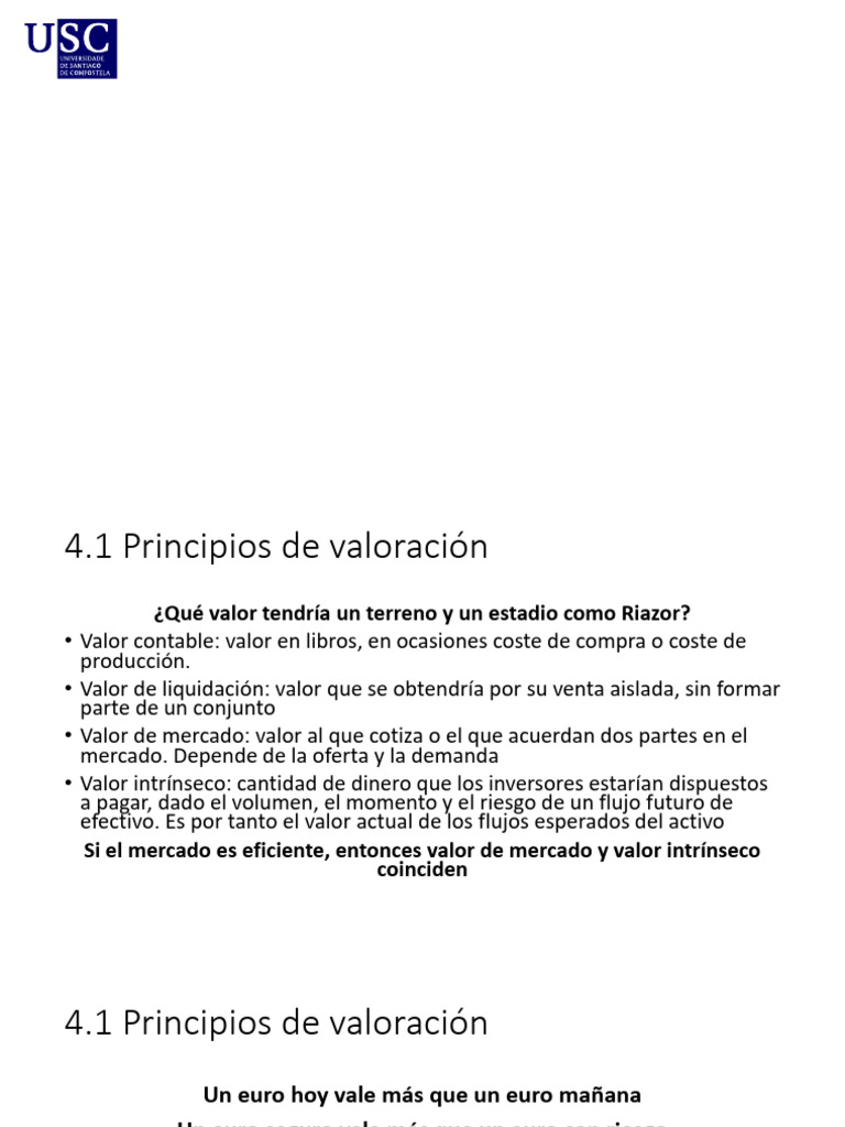 Tema 4. Análisis y Valoración de Activos Financieros | PDF | Renta Fija ...