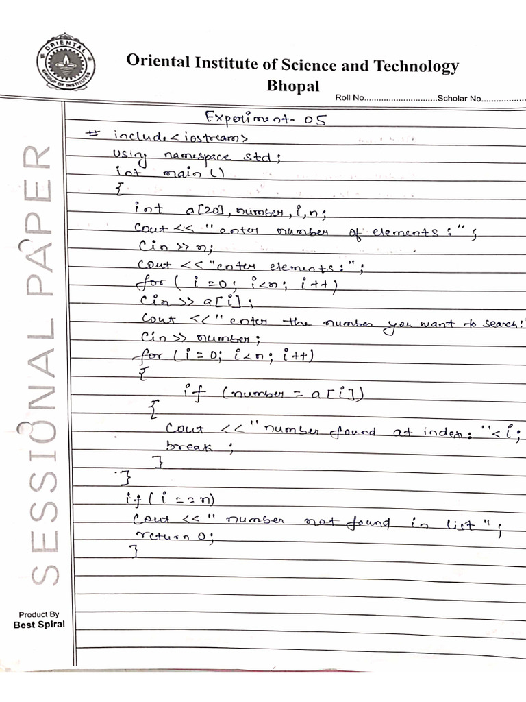 Ds Exp 5 | PDF