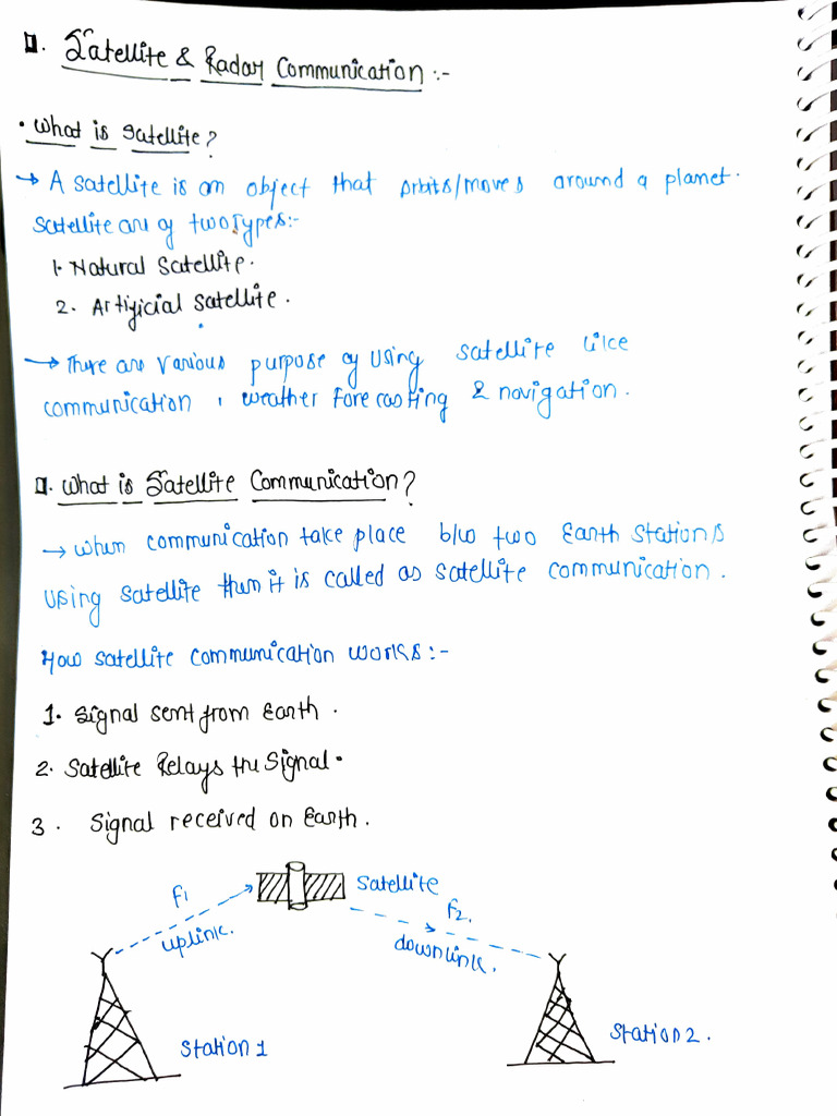Satellite Communication Pdf Spacecraft Rocketry