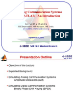 Simulating Communication Systems With MATLAB: An Introduction