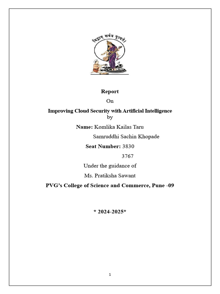 Final Report Pdf Security Computer Security
