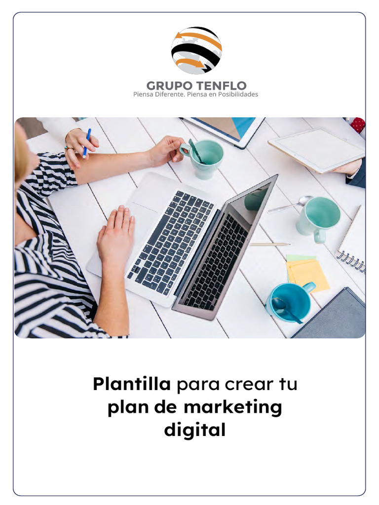 Plantilla para Plan de Marketing Digital | PDF | Marketing | Sector privado