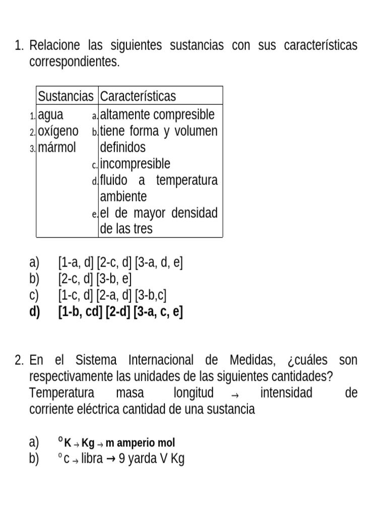 (Examen) Matematicas Y Representaciones Del Sistema Natural | PDF ...