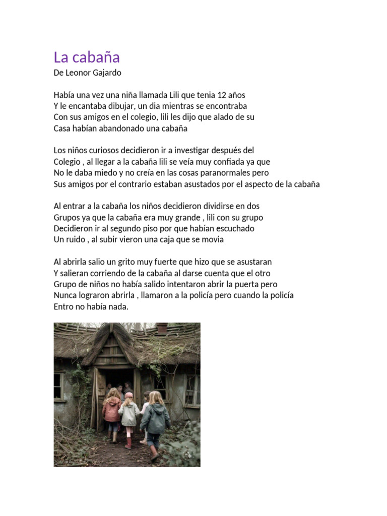 La Cabaña | PDF
