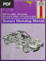 UNLIKELY ”LEATHER” PILOT GLASS CASE John H. Haynes, Tim Parker - Haynes Renault 5 Owners Workshop