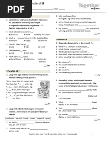 Together - kl5 - U4 - Unit - Test - Standard B